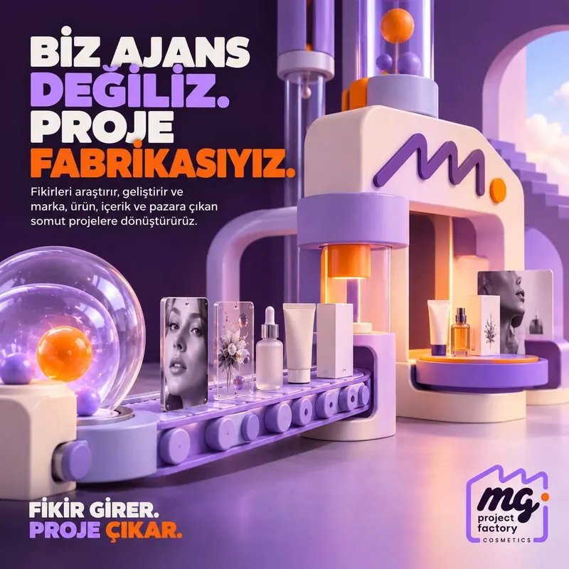 Biz ajans değiliz. Proje fabrikasıyız.