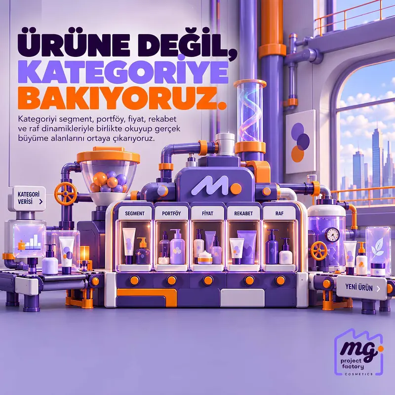 Ürüne değil, kategoriye bakıyoruz.