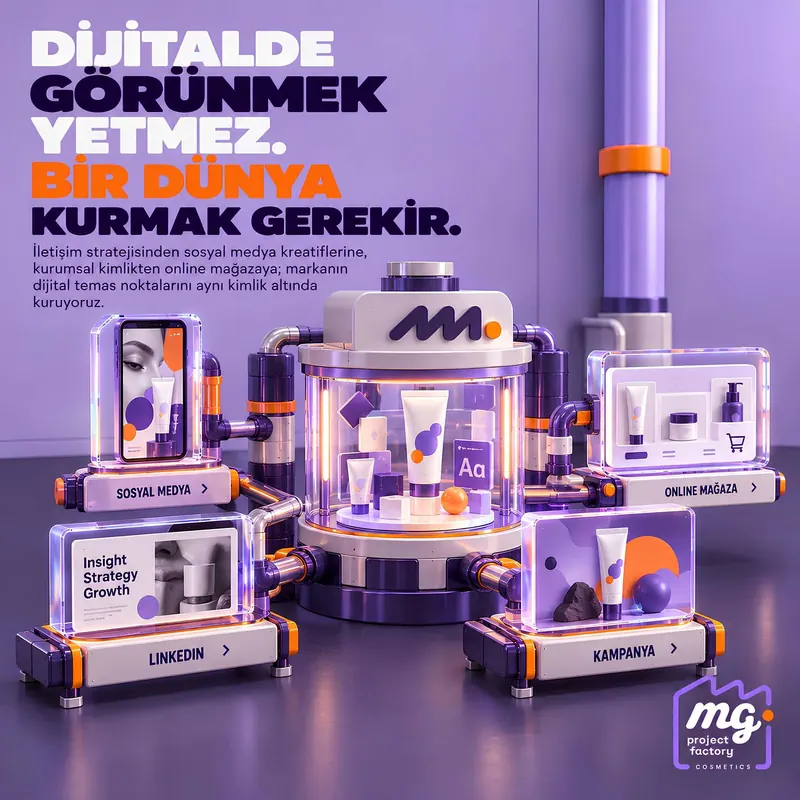 Dijitalde görünmek yetmez.